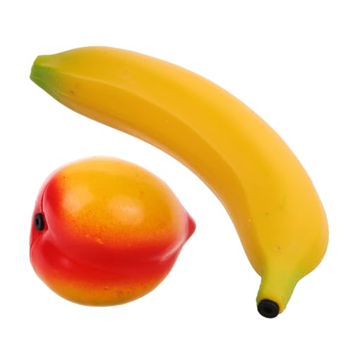 Milisten 2 Stück Obst Sandröhren Lehrmittel Maracas Frühlernspielzeug Simuliertes Obstspielzeug Frühlernmusikinstrument Obstmodell Musikspielzeug Aus Kunststoff Milisten 2 Stück Obst Sandröhren Lehrmittel Maracas Frühlernspielzeug Simuliertes Obstspielzeug Frühlernmusikinstrument Obstmodell Musikspielzeug Aus Kunststoff von Milisten