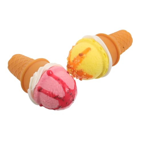 Milisten 2stücke Gefälschtes EIS Eiscreme-Modell Simulierte Eistütenkugeln Für Lebensmittel Dessert Requisiten Realistische Optik Für Fotografie Und Ausstellungen Langlebige Milisten 2stücke Gefälschtes EIS Eiscreme-Modell Simulierte Eistütenkugeln Für Lebensmittel Dessert Requisiten Realistische Optik Für Fotografie Und Ausstellungen Langlebige von Milisten