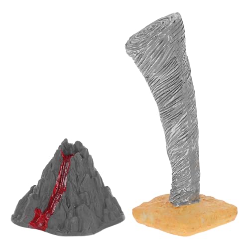 MILISTEN 2 Stück Realistische Tornadofiguren für Sandtisch Lehrmittel für Naturkatastrophen Experimente und Stem Bildung MILISTEN 2 Stück Realistische Tornadofiguren für Sandtisch Lehrmittel für Naturkatastrophen Experimente und Stem Bildung von Milisten