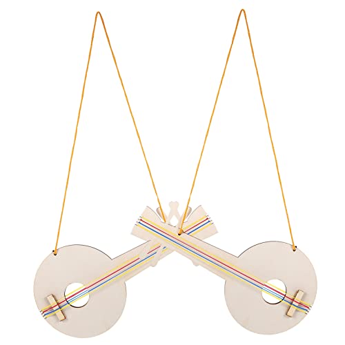 MILISTEN 2 Stück Teiliges DIY Holzgitarren für Unvollendete Holz Gitarre zum Malen und Gestalten Kreatives Bastelspielzeug für Jungen und Mädchen MILISTEN 2 Stück Teiliges DIY Holzgitarren für Unvollendete Holz Gitarre zum Malen und Gestalten Kreatives Bastelspielzeug für Jungen und Mädchen von Milisten