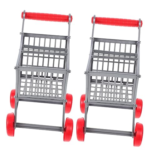 MILISTEN 2 Stück Teiliges Einkaufswagen Realistische Puppenwagen Rollbar Abgerundete Ecken Fördert Lager und Feinmotorik für Jungen und Mädchen zum Rollenspiel MILISTEN 2 Stück Teiliges Einkaufswagen Realistische Puppenwagen Rollbar Abgerundete Ecken Fördert Lager und Feinmotorik für Jungen und Mädchen zum Rollenspiel von Milisten