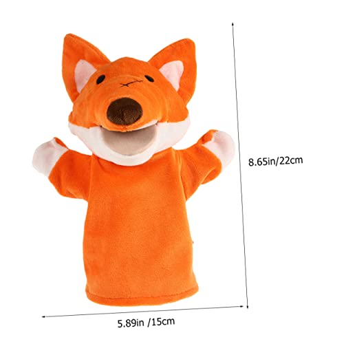 MILISTEN 2 Stück Teiliges Fuchs Handpuppen aus Weichem Plüsch Kindgerechte Tier Spielzeuge zum Geschichtenerzählen und Rollenspielen Leichte Bewegliche Mund Handpuppen für Party und MILISTEN 2 Stück Teiliges Fuchs Handpuppen aus Weichem Plüsch Kindgerechte Tier Spielzeuge zum Geschichtenerzählen und Rollenspielen Leichte Bewegliche Mund Handpuppen für Party und von Milisten