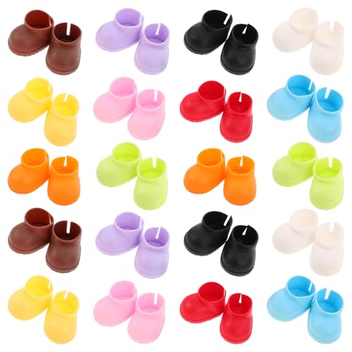 MILISTEN 20 Paare Mini Schuhe Miniatur Stiefel für Puppen Kunststoff Accessoires für Puppen Outfits Vielseitig Leicht und für Partys und Kreative Spielmöglichkeiten MILISTEN 20 Paare Mini Schuhe Miniatur Stiefel für Puppen Kunststoff Accessoires für Puppen Outfits Vielseitig Leicht und für Partys und Kreative Spielmöglichkeiten von Milisten