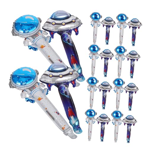 MILISTEN 20 Stück Astronautenballon Astronaut Folienballon Partyzubehör Ballondekoration dekorativer Luftballon Ballonverzierung Folienballon-Ornament Cartoonballon Aluminiumfolie MILISTEN 20 Stück Astronautenballon Astronaut Folienballon Partyzubehör Ballondekoration dekorativer Luftballon Ballonverzierung Folienballon-Ornament Cartoonballon Aluminiumfolie von Milisten