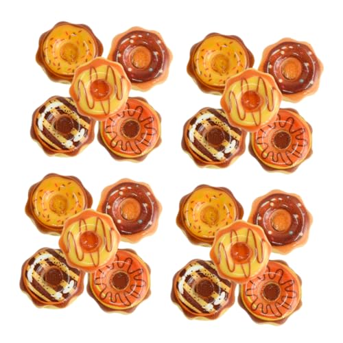 MILISTEN 20 Stück Donut- Puppenhaus-Donuts Dollhouse Kitchen Decor Mini-Donuts Mini-Hausmodell Miniatur-Food-Modell DIY Donut-Dekore Mini- -Küchenzubehör Kinderspielzeug Harz MILISTEN 20 Stück Donut- Puppenhaus-Donuts Dollhouse Kitchen Decor Mini-Donuts Mini-Hausmodell Miniatur-Food-Modell DIY Donut-Dekore Mini- -Küchenzubehör Kinderspielzeug Harz von Milisten