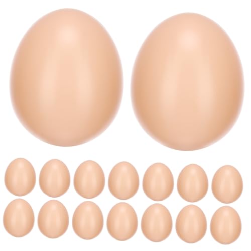 Milisten 20 Stück Künstliche Plastikeier für DIY Ostern Farbige Eier zum Bemalen für Bastelprojekte und Dekorationen und Kreative Aktivitäten Milisten 20 Stück Künstliche Plastikeier für DIY Ostern Farbige Eier zum Bemalen für Bastelprojekte und Dekorationen und Kreative Aktivitäten von Milisten