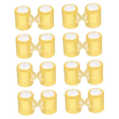 MILISTEN 20 Stück Mini-Bierkrug Mini-puppenhaus-zubehör Küchenzubehör Für Puppenstuben Miniaturen Puppenhauszubehör Mini-puppenhauszubehör Dekoration Für Puppenhäuser Mini-Becher Gelb Harz MILISTEN 20 Stück Mini-Bierkrug Mini-puppenhaus-zubehör Küchenzubehör Für Puppenstuben Miniaturen Puppenhauszubehör Mini-puppenhauszubehör Dekoration Für Puppenhäuser Mini-Becher Gelb Harz von Milisten
