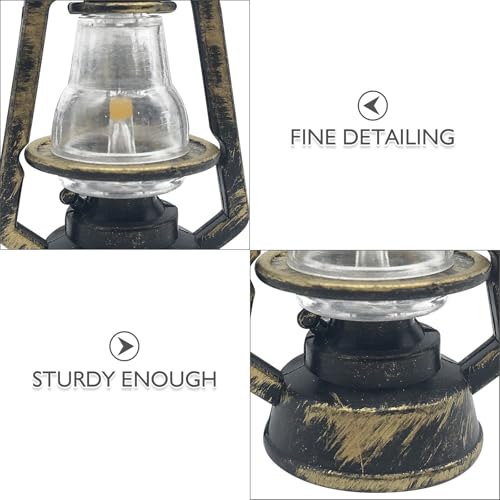 MILISTEN 20 Stück Miniatur-Petroleumlampen: Mikro-Landschafts-Öllaternen, winzige Retro-Petroleumlaternen-Ornamente, Feengarten-Tischdekoration, Zubehör MILISTEN 20 Stück Miniatur-Petroleumlampen: Mikro-Landschafts-Öllaternen, winzige Retro-Petroleumlaternen-Ornamente, Feengarten-Tischdekoration, Zubehör von Milisten