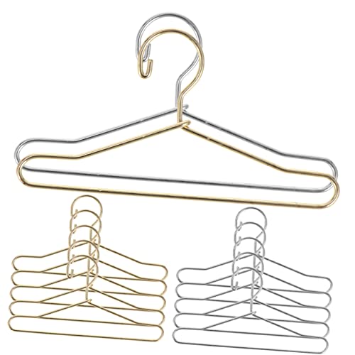 MILISTEN 20 Stück Simulation -Puppen-Kleiderbügel Kleidung Aufhänger Kleiderbügel aus Samt für Puppenhaus winzig kleiderständer Mini Kleiderschrank für Puppenkleider Metall MILISTEN 20 Stück Simulation -Puppen-Kleiderbügel Kleidung Aufhänger Kleiderbügel aus Samt für Puppenhaus winzig kleiderständer Mini Kleiderschrank für Puppenkleider Metall von Milisten