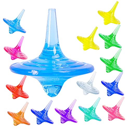 MILISTEN 20 Stück Spinnendes Edelsteinspielzeug Kreisel für -Gyroskop kreatives Gyroskopspielzeug für Kinderspielzeug Gyroskop Acryl von Milisten