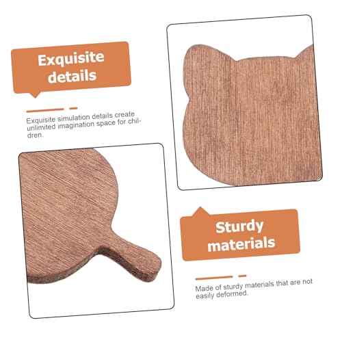 MILISTEN 20 Stück Teiliges Miniatur Holz Schneidebrett für Puppenhausküche Detailreiche Mini Möbel Trays für Kindliches Rollenspiel und Kreative Bastelprojekte MILISTEN 20 Stück Teiliges Miniatur Holz Schneidebrett für Puppenhausküche Detailreiche Mini Möbel Trays für Kindliches Rollenspiel und Kreative Bastelprojekte von Milisten