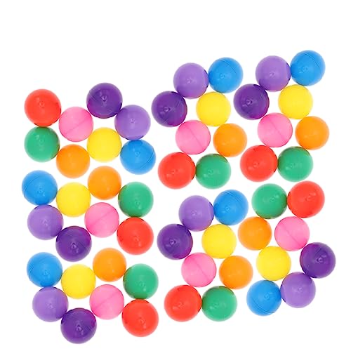 MILISTEN 200 Stück Bunte Kunststoff Bälle Stoßfeste Ozeanbälle für Junge Mädchen Geeignet als Ballgrube Füllung Badespielzeug und Lernspielzeug um Hand Auge Koordination und Gruppensinn zu von Milisten