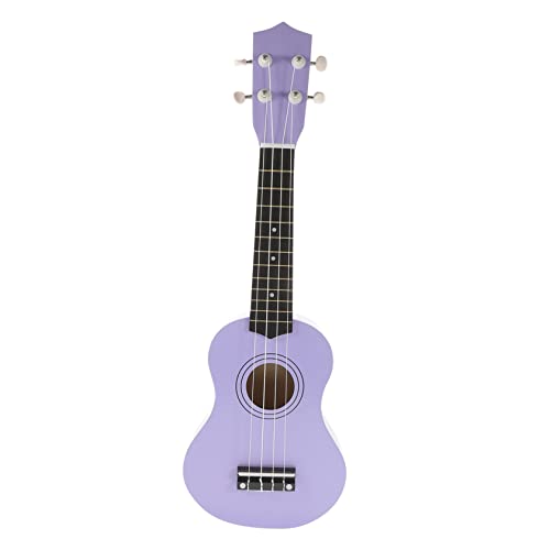 MILISTEN 21 Ukulele- Gitarre Kinderspielzeug-Ukulele kleines Ukulele -Ukulele für Musikalisches Kleinkind-Ukulele Bambus Violett von Milisten