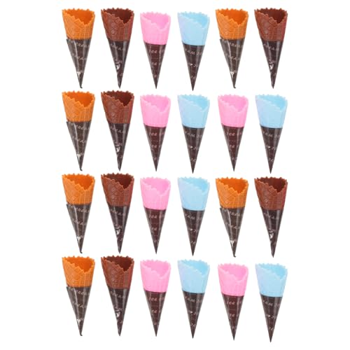 MILISTEN 24 Stück Simulation Eistüte Spielzeug Gefälschte Dessert Requisiten Miniatur Künstliches Lebensmittelzubehör Für Shop Display Party Dekorationen Und Kinder Rollenspiele MILISTEN 24 Stück Simulation Eistüte Spielzeug Gefälschte Dessert Requisiten Miniatur Künstliches Lebensmittelzubehör Für Shop Display Party Dekorationen Und Kinder Rollenspiele von Milisten