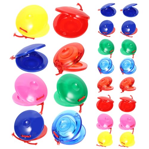 MILISTEN 24 Stück Teiliges Percussion Musikspielzeug Bunte Kastagnetten Zufällige Farben Fördert Rhythmusgefühl und Musikalische Früherziehung für Mädchen Jungen Eltern MILISTEN 24 Stück Teiliges Percussion Musikspielzeug Bunte Kastagnetten Zufällige Farben Fördert Rhythmusgefühl und Musikalische Früherziehung für Mädchen Jungen Eltern von Milisten