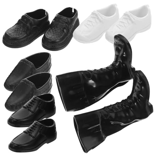 MILISTEN 25 Paare Puppenverkleidungsschuhe Puppenhaus-Ornamente Puppenschuhe zum Basteln Puppenhaus -Requisiten Zubehör für Puppenkostüme Zubehör für Miniaturpuppen Plastik Schwarz MILISTEN 25 Paare Puppenverkleidungsschuhe Puppenhaus-Ornamente Puppenschuhe zum Basteln Puppenhaus -Requisiten Zubehör für Puppenkostüme Zubehör für Miniaturpuppen Plastik Schwarz von Milisten