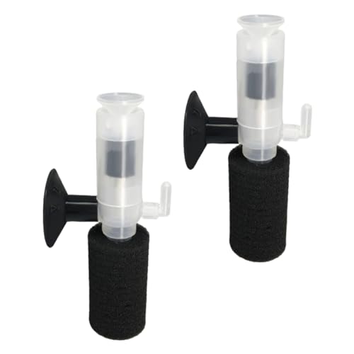 MILISTEN 2Stücke Aquariumfilter mit Sauerstoffpumpe Einstellbare Wasserfilter für Kleine Fischbehälter Langlebig Gesunde Aquarienumgebung MILISTEN 2Stücke Aquariumfilter mit Sauerstoffpumpe Einstellbare Wasserfilter für Kleine Fischbehälter Langlebig Gesunde Aquarienumgebung von Milisten
