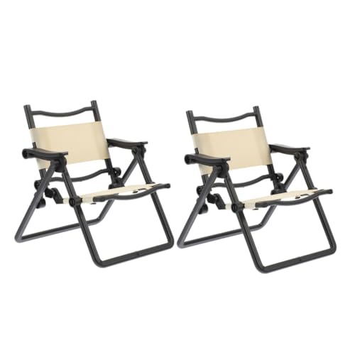 MILISTEN 2Stücke Strandstuhlmodell Faltbarer Puppenstuhl für Puppenhaus Dekoration Realistische Strandmöbel für Kreative Spielwelten Leicht und Sicher für Sammler MILISTEN 2Stücke Strandstuhlmodell Faltbarer Puppenstuhl für Puppenhaus Dekoration Realistische Strandmöbel für Kreative Spielwelten Leicht und Sicher für Sammler von Milisten