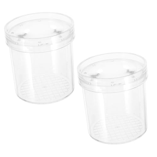 MILISTEN 2Stücke Vergrößerungsboxen für Insektenbeobachtungen Lupenbox für Transparentes Design für Outdoor Erkundungen für Wissenschaftliche Experimente und Unterricht von Milisten