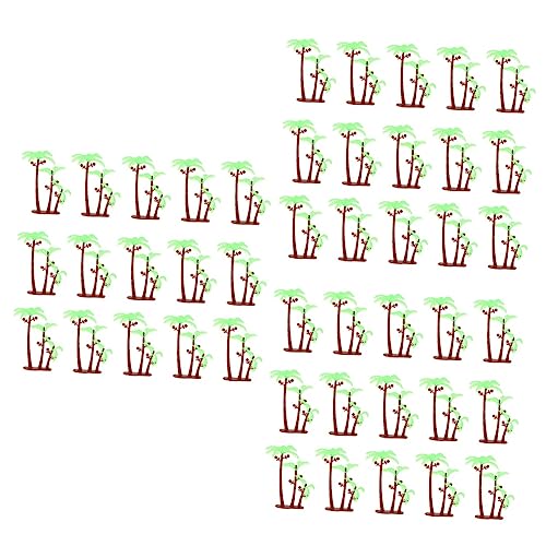 MILISTEN 3 Sätze Simulierte Kokosnussbaumbonsai Mini-simulationsbaum Insel Mini-simulation Kokosnussbaum Party Tropisch Bausatz Palmenkuchendekorationen Kokospalme Plastik Grün 50 Stück * 3 MILISTEN 3 Sätze Simulierte Kokosnussbaumbonsai Mini-simulationsbaum Insel Mini-simulation Kokosnussbaum Party Tropisch Bausatz Palmenkuchendekorationen Kokospalme Plastik Grün 50 Stück * 3 von Milisten