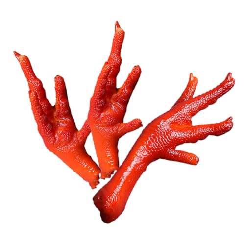 MILISTEN 3 Stück Teiliges Realistisches Künstliches Hähnchenfuß Dekorationsset Lebensechte Food Props für Hotel Restaurant und Food Fotografie Detailgetreue Fake Chick Foot Modelle für MILISTEN 3 Stück Teiliges Realistisches Künstliches Hähnchenfuß Dekorationsset Lebensechte Food Props für Hotel Restaurant und Food Fotografie Detailgetreue Fake Chick Foot Modelle für von Milisten