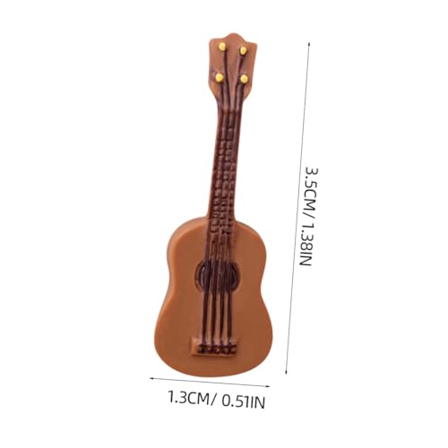 MILISTEN 30 Stück Teiliges Mini Gitarren Modell aus Resin Realistisches Miniatur Musikinstrument Platzsparende Dekoration für Puppenhaus Schreibtisch und Sammler Charmantes Musikliebhaber MILISTEN 30 Stück Teiliges Mini Gitarren Modell aus Resin Realistisches Miniatur Musikinstrument Platzsparende Dekoration für Puppenhaus Schreibtisch und Sammler Charmantes Musikliebhaber von Milisten