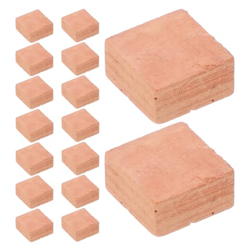 MILISTEN 30 Stück Teiliges Mini Ziegelsteine für DIY Sandtisch und Architekturmodelle Realistische Miniatur Bausteine für Kreative Bastelprojekte und von Milisten