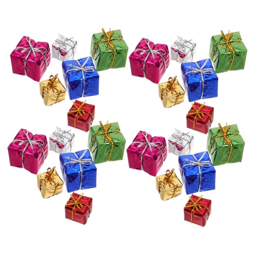 MILISTEN 30 Stück Teiliges Miniatur Weihnachtsgeschenkbox Schaumstoff Kompakte Mini-Dekorationen für Puppenhaus-szenen Leichte Miniatur Geschenkboxen für DIY Bastelprojekte und Festliche MILISTEN 30 Stück Teiliges Miniatur Weihnachtsgeschenkbox Schaumstoff Kompakte Mini-Dekorationen für Puppenhaus-szenen Leichte Miniatur Geschenkboxen für DIY Bastelprojekte und Festliche von Milisten