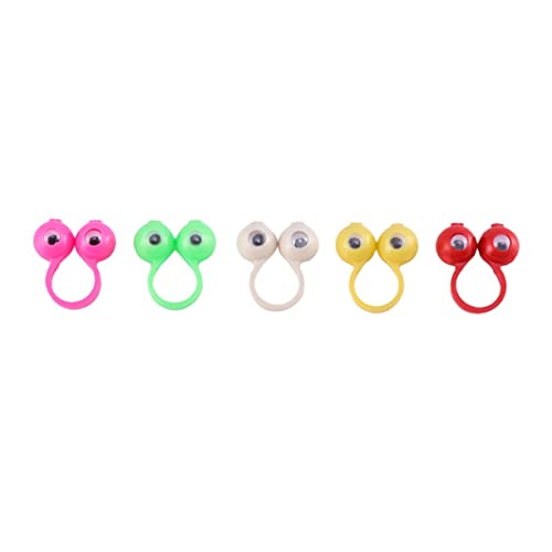 MILISTEN 36 Stück Augen Fingerpuppen Ringe Bunte Augenringe für Theater Rollenspiele Partys und Kreative Lernspiele Zufällige Farbe MILISTEN 36 Stück Augen Fingerpuppen Ringe Bunte Augenringe für Theater Rollenspiele Partys und Kreative Lernspiele Zufällige Farbe von Milisten