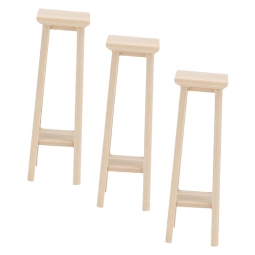 MILISTEN 3Stücke Miniaturmöbel Mini Hocker aus Holz für Puppenhaus Dekoration für Blumenständer und Mikrolandschaften Einfaches Design für Kreative Gestaltung MILISTEN 3Stücke Miniaturmöbel Mini Hocker aus Holz für Puppenhaus Dekoration für Blumenständer und Mikrolandschaften Einfaches Design für Kreative Gestaltung von Milisten