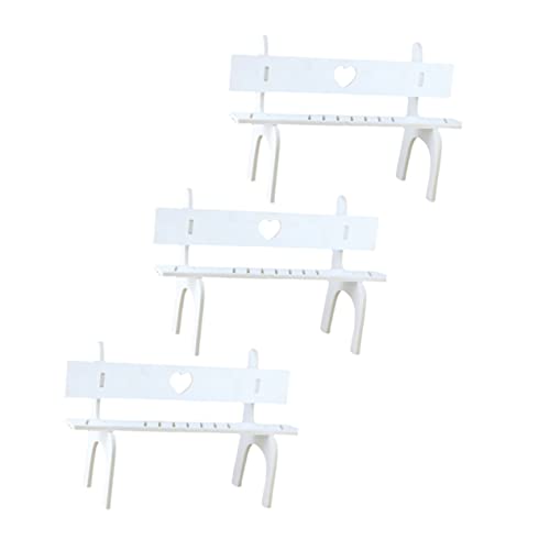 MILISTEN 3Stücke Puppenstuhl Weiße Deko Stühle für Lange Puppen Robuste und Fotorequisiten für Puppenhaus Dekoration und DIY Projekte MILISTEN 3Stücke Puppenstuhl Weiße Deko Stühle für Lange Puppen Robuste und Fotorequisiten für Puppenhaus Dekoration und DIY Projekte von Milisten