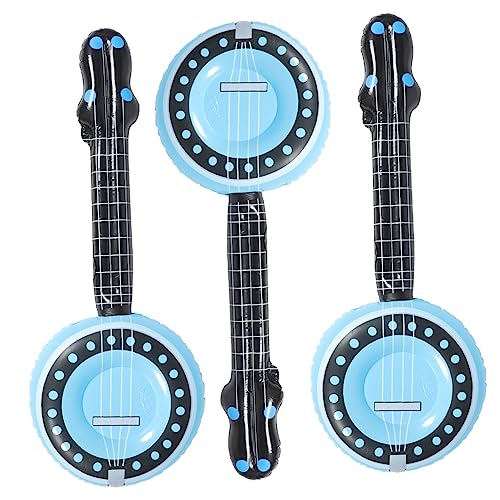 Milisten 3Stücke Teiliges Aufblasbare Musikinstrumente Banjo Spielzeuge für Partys Musikveranstaltungen und Kreative Aktivitäten Leicht zu Lagern Milisten 3Stücke Teiliges Aufblasbare Musikinstrumente Banjo Spielzeuge für Partys Musikveranstaltungen und Kreative Aktivitäten Leicht zu Lagern von Milisten