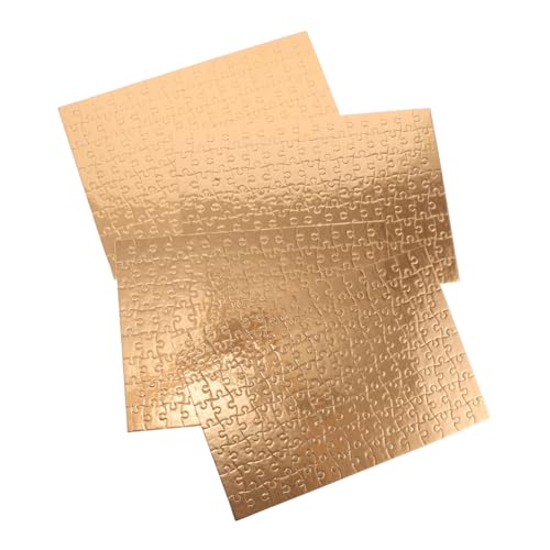 MILISTEN 4 Sätze Blanko-Puzzles zum Bemalen Goldene Ränder Wiederverwendbar Sublimierbare Jigsaw-Puzzles für DIY Kunstprojekte von Kreativität und Feinmotorik für Familie und Schule MILISTEN 4 Sätze Blanko-Puzzles zum Bemalen Goldene Ränder Wiederverwendbar Sublimierbare Jigsaw-Puzzles für DIY Kunstprojekte von Kreativität und Feinmotorik für Familie und Schule von Milisten