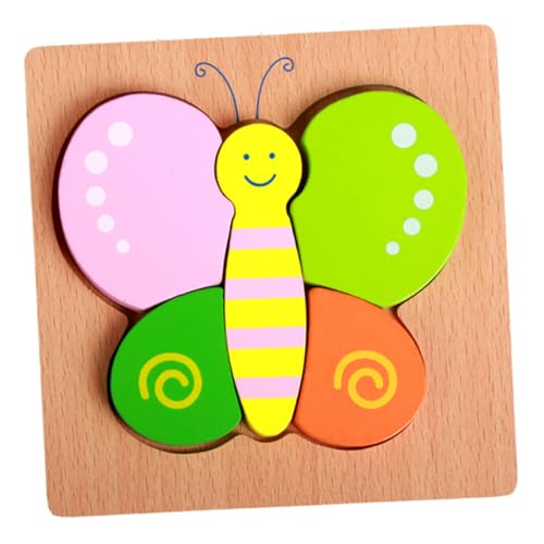 MILISTEN 4 Sätze Holzpuzzle für Schmetterling Schildkröte Pädagogisches Hand Augen Koordination und Kreativität Sicheres Glattes Holzdesign MILISTEN 4 Sätze Holzpuzzle für Schmetterling Schildkröte Pädagogisches Hand Augen Koordination und Kreativität Sicheres Glattes Holzdesign von Milisten