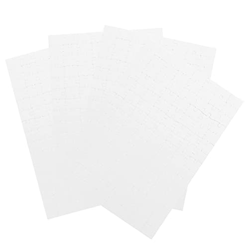 MILISTEN 4 Sätze Sublimationspuzzle Blanko Puzzles für DIY Kunsthandwerk pro Set Wärmeübertragung Puzzle Zubehör für Kreative Projekte von Milisten