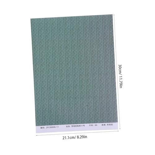 MILISTEN 4 Stück Dollhouse Decoration Sticker Puppenhaus-Bodenaufkleber Badezimmer Wandkleher Bauernhaustapete tapete für puppenhausdielen puppenhaus Aufkleber Papier Grey von Milisten