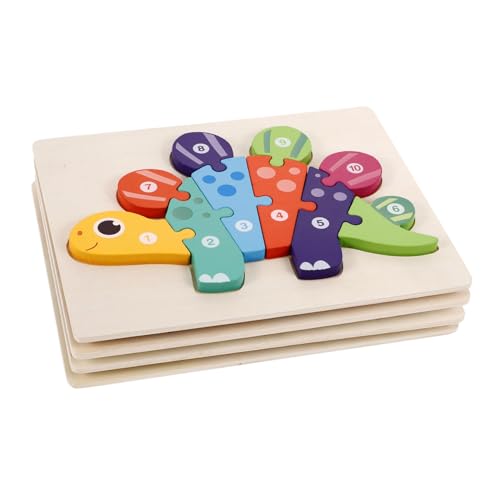 MILISTEN 4 Stück Holzpuzzle Teilig Bunte Cartoon Figuren Abgerundete Kanten Verschleißfest Fördert Kognitive Fähigkeiten und Kreativität Pädagogisches Lernspielzeug für Kleinkinder MILISTEN 4 Stück Holzpuzzle Teilig Bunte Cartoon Figuren Abgerundete Kanten Verschleißfest Fördert Kognitive Fähigkeiten und Kreativität Pädagogisches Lernspielzeug für Kleinkinder von Milisten