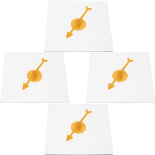 MILISTEN 4 Stück Mathematikspielspinner Bretter Mathe- Partyspiel Spiel Pfeile im Klassenzimmer Plastik von Milisten