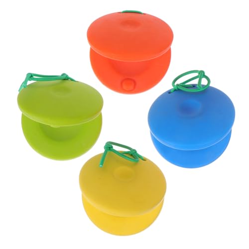 MILISTEN 4 Stück Teiliges Cartoon Musikspielzeug Percussion Instrumente für Frühe Bildung für Vorschulkinder Leuchtende Farben Blau Gelb Grün Orange MILISTEN 4 Stück Teiliges Cartoon Musikspielzeug Percussion Instrumente für Frühe Bildung für Vorschulkinder Leuchtende Farben Blau Gelb Grün Orange von Milisten