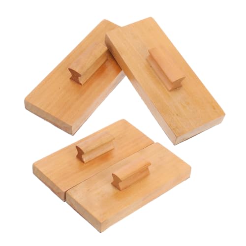 MILISTEN 4 Stück Teiliges Holz Sandpapier Rhythmusset Robustes Orff Percussion Instrument aus Holz für Hand Auge Koordination Leicht und Tragbar für Musikunterricht Kindergarten und MILISTEN 4 Stück Teiliges Holz Sandpapier Rhythmusset Robustes Orff Percussion Instrument aus Holz für Hand Auge Koordination Leicht und Tragbar für Musikunterricht Kindergarten und von Milisten