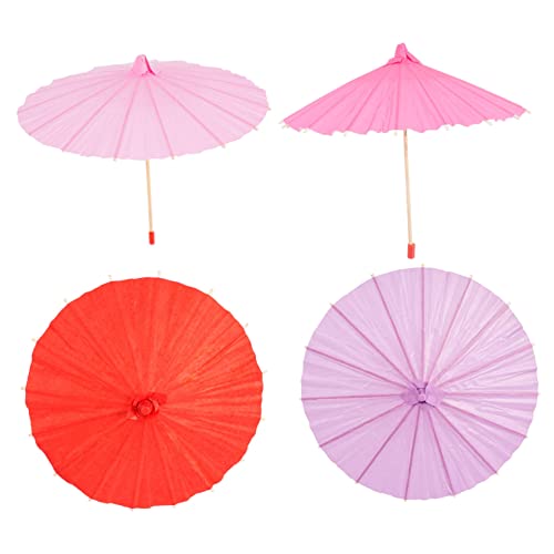 MILISTEN 4 Stück Teiliges Miniatur Regenschirm Handbemalte DIY Farbgestaltung Farbenfrohe Mini Hängedekoration für Bastelprojekte Stabile Papierkonstruktion Rot MILISTEN 4 Stück Teiliges Miniatur Regenschirm Handbemalte DIY Farbgestaltung Farbenfrohe Mini Hängedekoration für Bastelprojekte Stabile Papierkonstruktion Rot von Milisten
