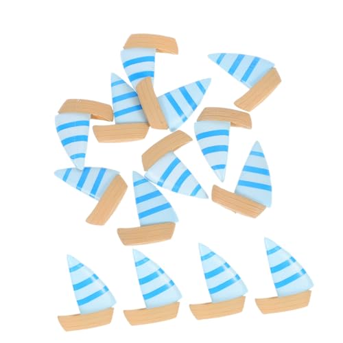 Milisten 40stücke Miniatur-segelbootmodell Realistische Segelbootfigur Mini-segelboot-Ornamente Für Nautische Heimdekoration Ozeanlandschaftsdekor Kleines Segelboot Für von Milisten