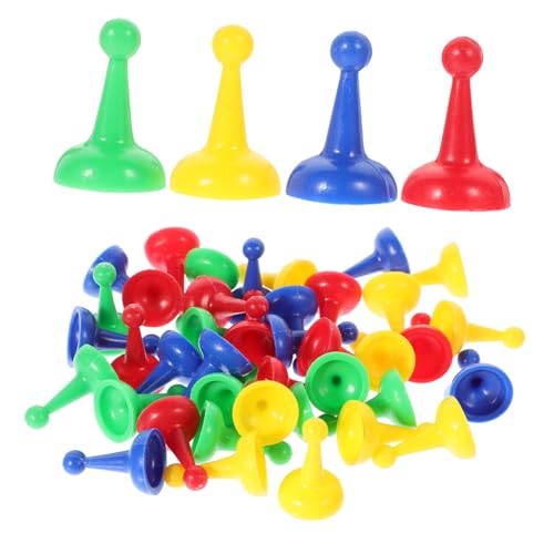 MILISTEN 40 Stück Teiliges aus Kleinen Kunststoff Schachfiguren Schachspiel Zubehörteile für Tischspiele für Unterhaltungsabende Ersetzen Fehlender Figuren von Milisten
