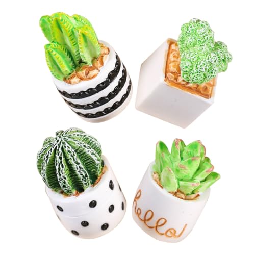 MILISTEN 4Stücke Bonsai Topfpflanzen Künstliche Sukkulente Mikrolandschafts Dekoration Exquisite Cactus Figuren Für Zuhause Büro Und Puppenhaus Dekoration MILISTEN 4Stücke Bonsai Topfpflanzen Künstliche Sukkulente Mikrolandschafts Dekoration Exquisite Cactus Figuren Für Zuhause Büro Und Puppenhaus Dekoration von Milisten