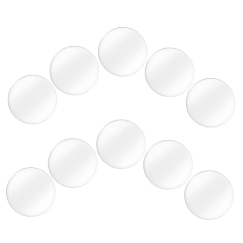 MILISTEN 5 Paare Glasaugen für DIY Puppen Runde Klare Glasstücke Realistische Bjd Augen Einfach Austauschbar Geeignet für Puppen Scrapbooking und Bastelzubehör von Milisten