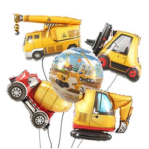 Milisten 5stücke Bauarbeiter-thema Ballons Für Jungen Partyzubehör Baustellen Ballons Lkw Bagger Muldenkipper Für Geburtstag Party Junge Mädchen Party Decor Milisten 5stücke Bauarbeiter-thema Ballons Für Jungen Partyzubehör Baustellen Ballons Lkw Bagger Muldenkipper Für Geburtstag Party Junge Mädchen Party Decor von Milisten