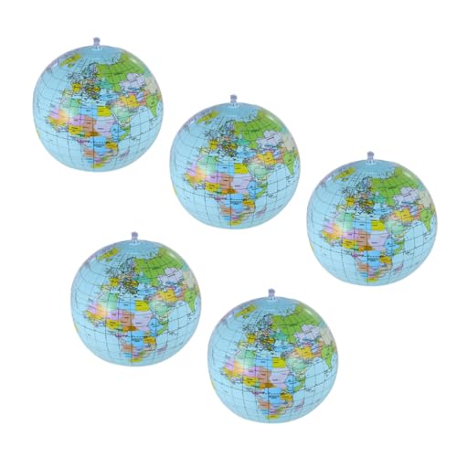 MILISTEN 5 Stück Strandbälle Masse Riesiger Wasserball Aufblasbar Groß Wasserball Aufblasbar Globe Aufblasbarer Ball Wasserbälle Für Den Pool Schwimmbecken Für Pvc MILISTEN 5 Stück Strandbälle Masse Riesiger Wasserball Aufblasbar Groß Wasserball Aufblasbar Globe Aufblasbarer Ball Wasserbälle Für Den Pool Schwimmbecken Für Pvc von Milisten
