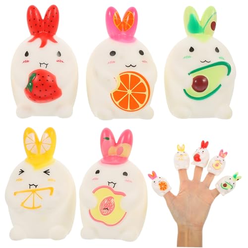 MILISTEN 5 Stück Teiliges Cartoon Fingerpuppen Lustige Fingerpuppen für Interaktive Handpuppen für Geschichten und Spiel Flexibel und Leicht für Zuhause und Kindergarten MILISTEN 5 Stück Teiliges Cartoon Fingerpuppen Lustige Fingerpuppen für Interaktive Handpuppen für Geschichten und Spiel Flexibel und Leicht für Zuhause und Kindergarten von Milisten