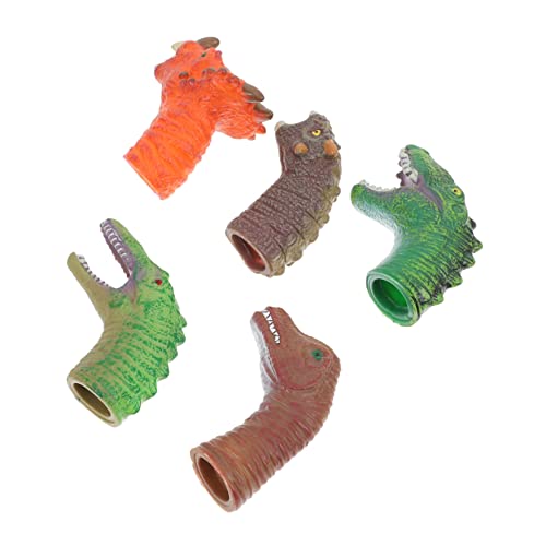 MILISTEN 5 Stück Teiliges Dinosaurier Fingerpuppen Tyrannosaurus Kreative Tierfiguren für Kinderparty Kindergeburtstag Interaktive Rollenspiele MILISTEN 5 Stück Teiliges Dinosaurier Fingerpuppen Tyrannosaurus Kreative Tierfiguren für Kinderparty Kindergeburtstag Interaktive Rollenspiele von Milisten