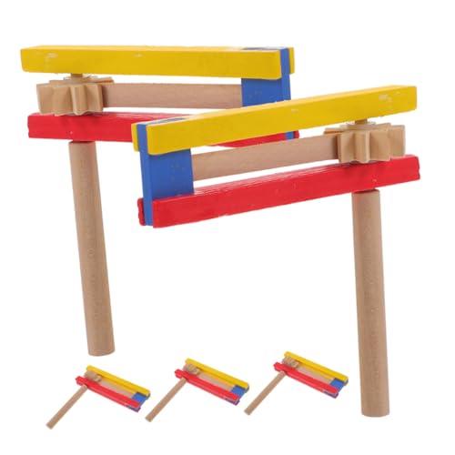 MILISTEN 5 Stück Traditionelle Holzratsche Selbstdrehende Klangratsche Musikinstrument für Sportveranstaltungen Familienfeiern und Musikdarbietungen mit Langlebigem Holz und Einfachem MILISTEN 5 Stück Traditionelle Holzratsche Selbstdrehende Klangratsche Musikinstrument für Sportveranstaltungen Familienfeiern und Musikdarbietungen mit Langlebigem Holz und Einfachem von Milisten